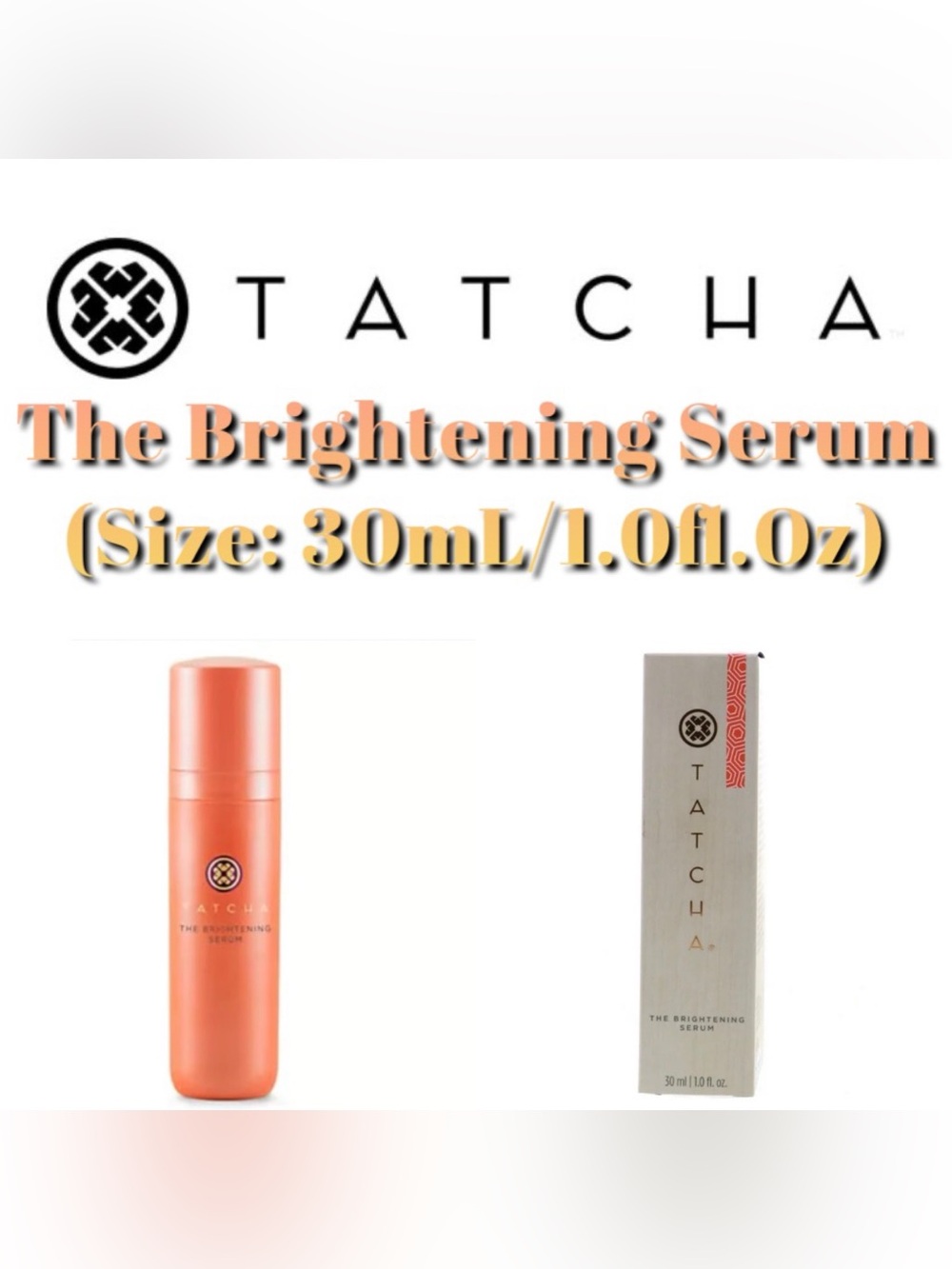TATCHA - The Brightening Serum (Size: 30mL/1.0 fl.Oz) - New In Box